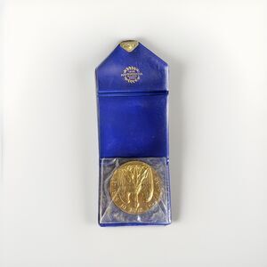 Official VATICAN POPE JOHN PAUL II New Orleans 1987 Medallion Coin W/Case